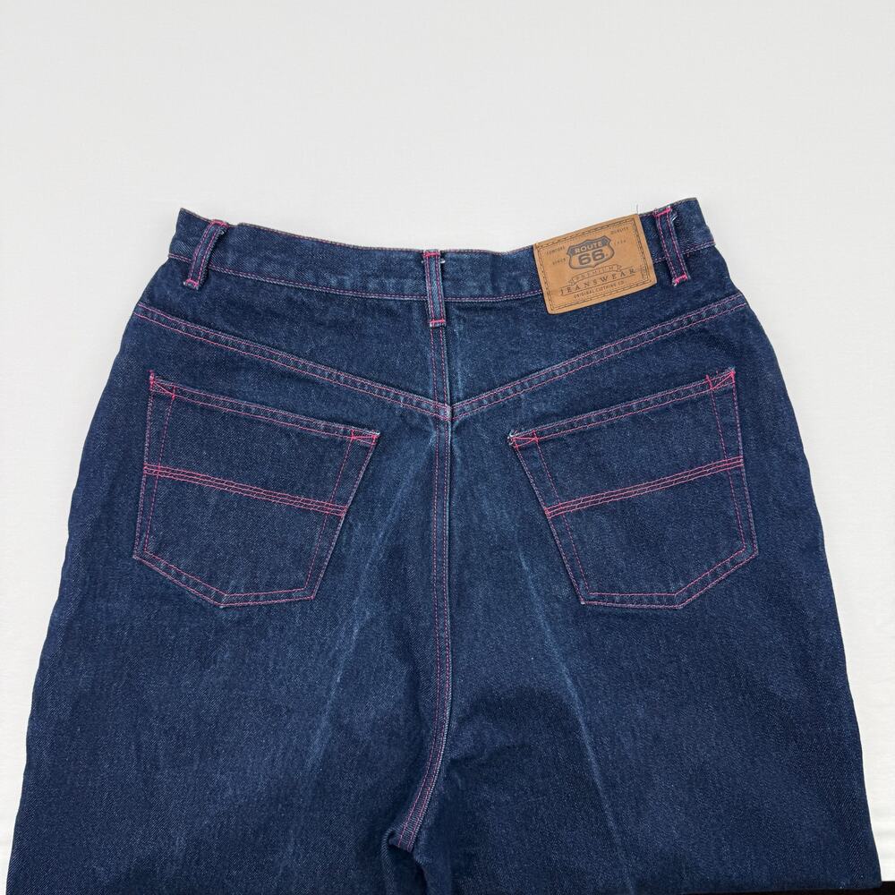 Route 66 Relaxed Fit Carpenter Jeans Blue Denim Workwear Skater Y2K Size 13/14 - Picture 8 of 11